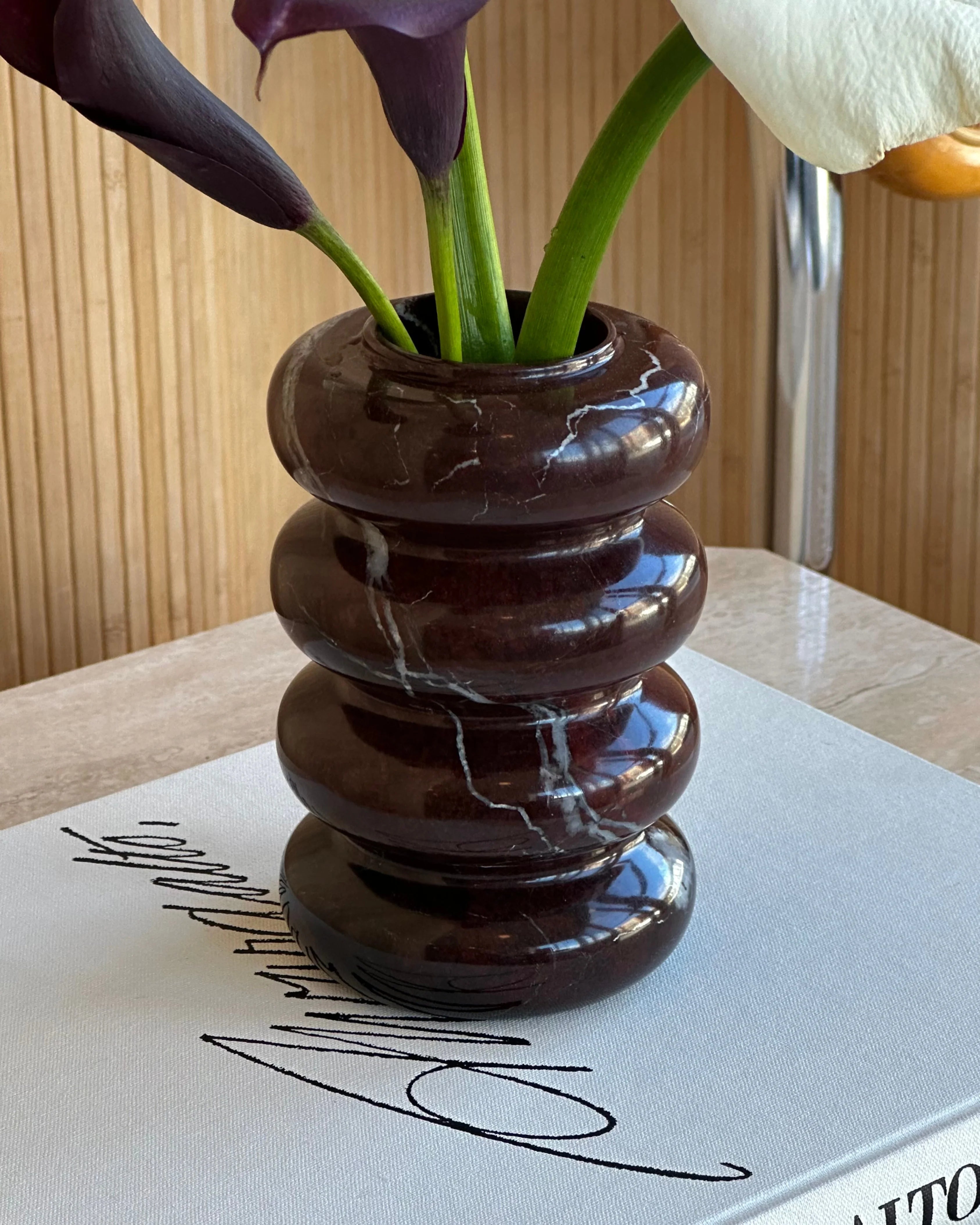 The Mini Bubble Vase Rosso Levanto