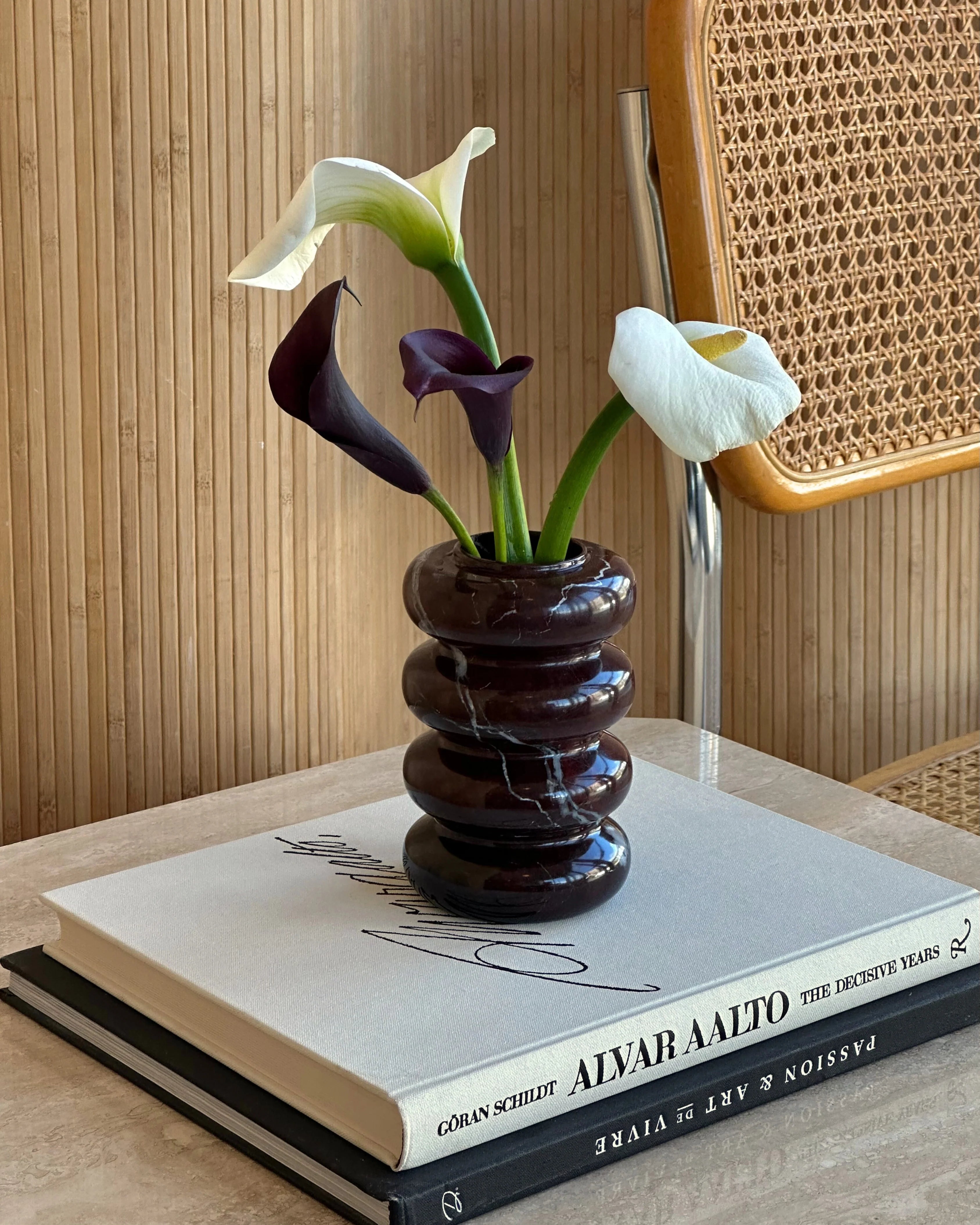 The Mini Bubble Vase Rosso Levanto