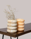 Bubble Vase in Carrara White