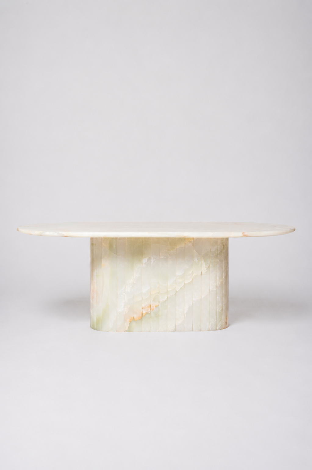 Reed Coffee Table In Green Onyx