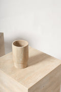 MCM Vase in Traventine