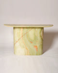 Reed Console In Green Onyx